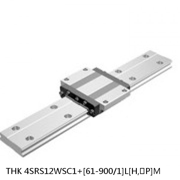 4SRS12WSC1+[61-900/1]L[H,​P]M THK Miniature Linear Guide Caged Ball SRS Series