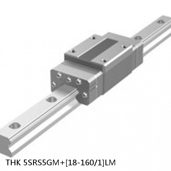 5SRS5GM+[18-160/1]LM THK Miniature Linear Guide Full Ball SRS-G Accuracy and Preload Selectable