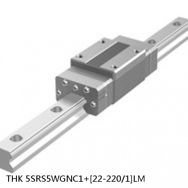 5SRS5WGNC1+[22-220/1]LM THK Miniature Linear Guide Full Ball SRS-G Accuracy and Preload Selectable