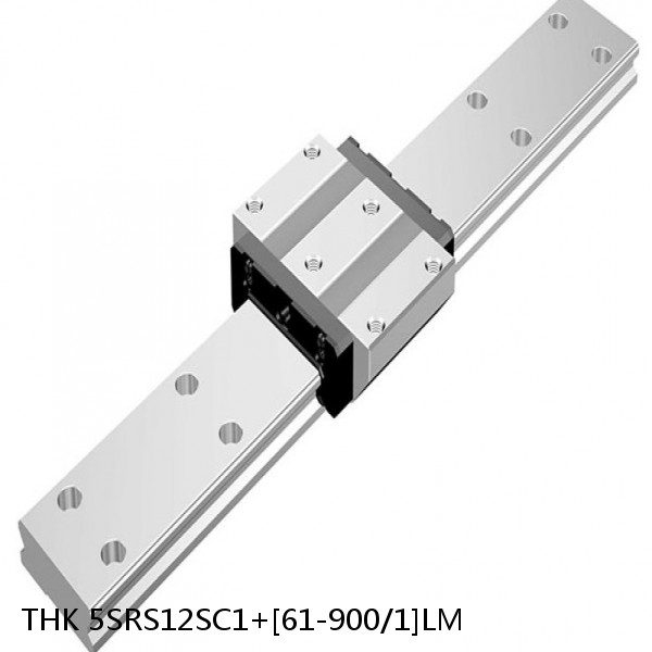 5SRS12SC1+[61-900/1]LM THK Miniature Linear Guide Caged Ball SRS Series