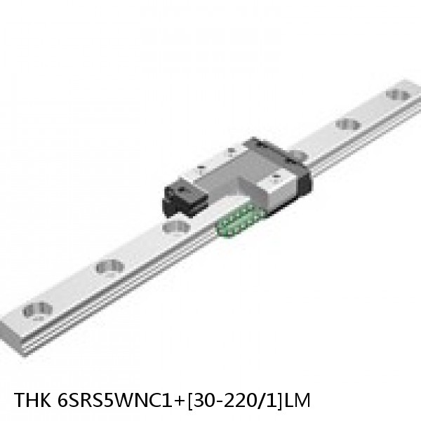 6SRS5WNC1+[30-220/1]LM THK Miniature Linear Guide Caged Ball SRS Series