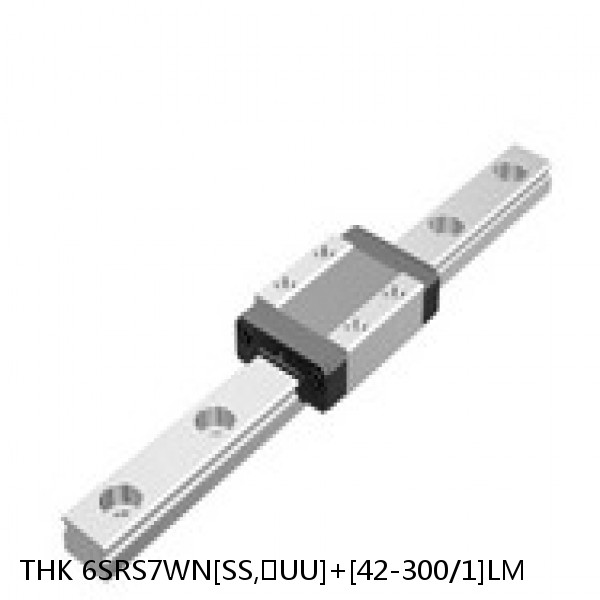 6SRS7WN[SS,​UU]+[42-300/1]LM THK Miniature Linear Guide Caged Ball SRS Series