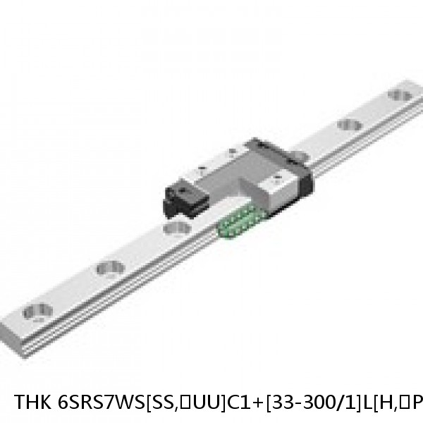 6SRS7WS[SS,​UU]C1+[33-300/1]L[H,​P]M THK Miniature Linear Guide Caged Ball SRS Series
