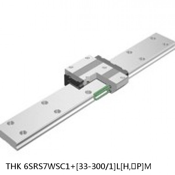 6SRS7WSC1+[33-300/1]L[H,​P]M THK Miniature Linear Guide Caged Ball SRS Series