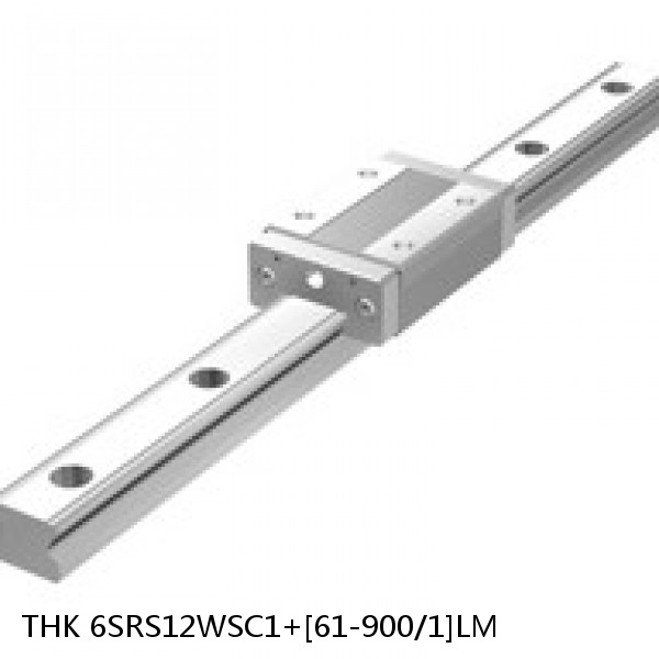6SRS12WSC1+[61-900/1]LM THK Miniature Linear Guide Caged Ball SRS Series