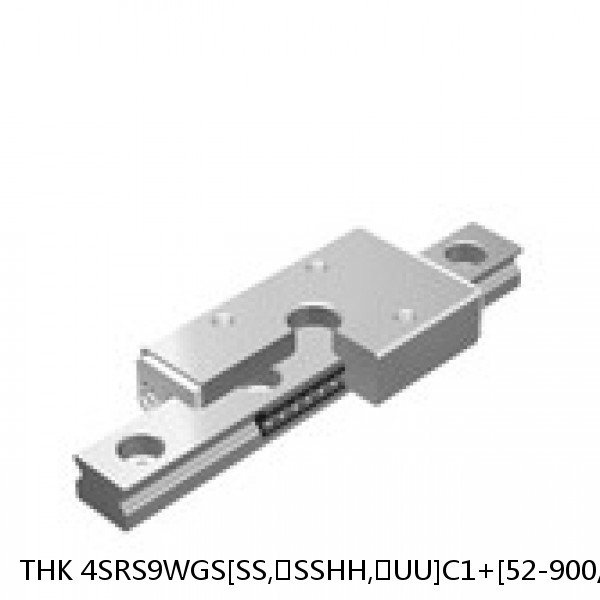 4SRS9WGS[SS,​SSHH,​UU]C1+[52-900/1]L[H,​P]M THK Miniature Linear Guide Full Ball SRS-G Accuracy and Preload Selectable