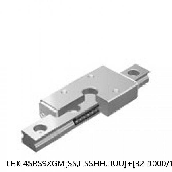 4SRS9XGM[SS,​SSHH,​UU]+[32-1000/1]L[H,​P]M THK Miniature Linear Guide Full Ball SRS-G Accuracy and Preload Selectable