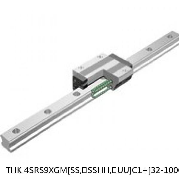 4SRS9XGM[SS,​SSHH,​UU]C1+[32-1000/1]L[H,​P]M THK Miniature Linear Guide Full Ball SRS-G Accuracy and Preload Selectable