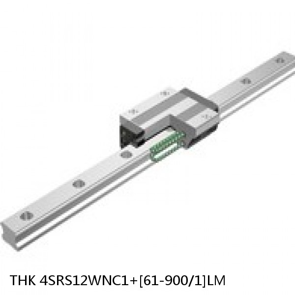 4SRS12WNC1+[61-900/1]LM THK Miniature Linear Guide Caged Ball SRS Series