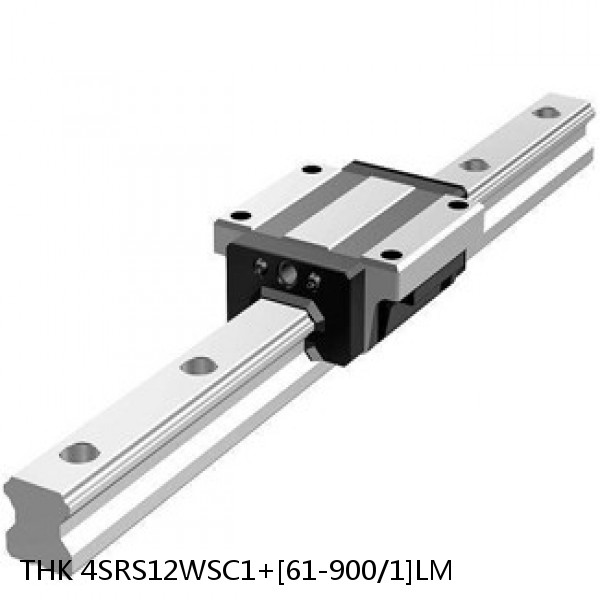 4SRS12WSC1+[61-900/1]LM THK Miniature Linear Guide Caged Ball SRS Series