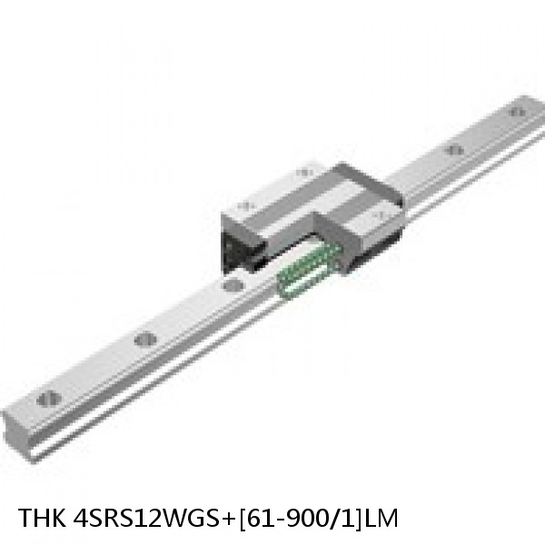 4SRS12WGS+[61-900/1]LM THK Miniature Linear Guide Full Ball SRS-G Accuracy and Preload Selectable