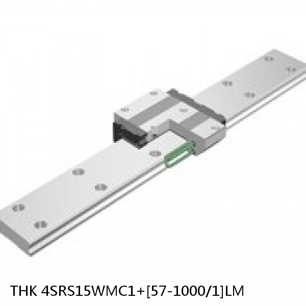 4SRS15WMC1+[57-1000/1]LM THK Miniature Linear Guide Caged Ball SRS Series