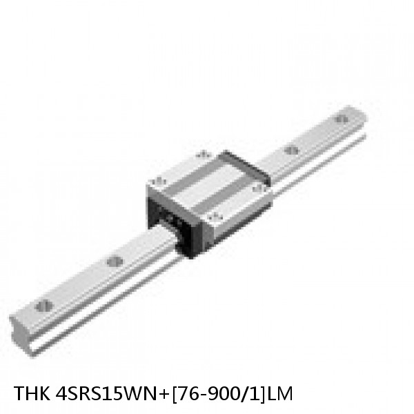 4SRS15WN+[76-900/1]LM THK Miniature Linear Guide Caged Ball SRS Series