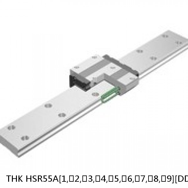 HSR55A[1,​2,​3,​4,​5,​6,​7,​8,​9][DD,​KK,​LL,​RR,​SS,​UU,​ZZ]+[180-3000/1]L THK Standard Linear Guide Accuracy and Preload Selectable HSR Series