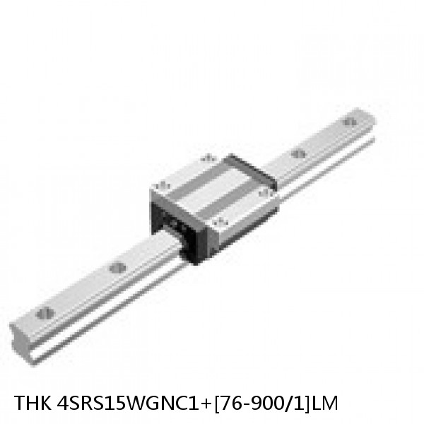 4SRS15WGNC1+[76-900/1]LM THK Miniature Linear Guide Full Ball SRS-G Accuracy and Preload Selectable