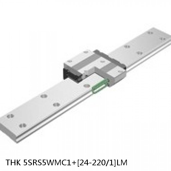 5SRS5WMC1+[24-220/1]LM THK Miniature Linear Guide Caged Ball SRS Series