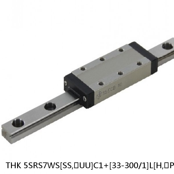 5SRS7WS[SS,​UU]C1+[33-300/1]L[H,​P]M THK Miniature Linear Guide Caged Ball SRS Series