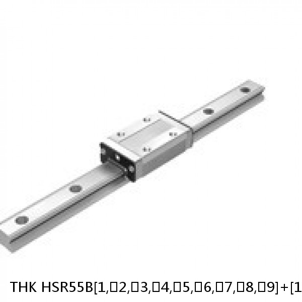 HSR55B[1,​2,​3,​4,​5,​6,​7,​8,​9]+[180-3000/1]L THK Standard Linear Guide Accuracy and Preload Selectable HSR Series