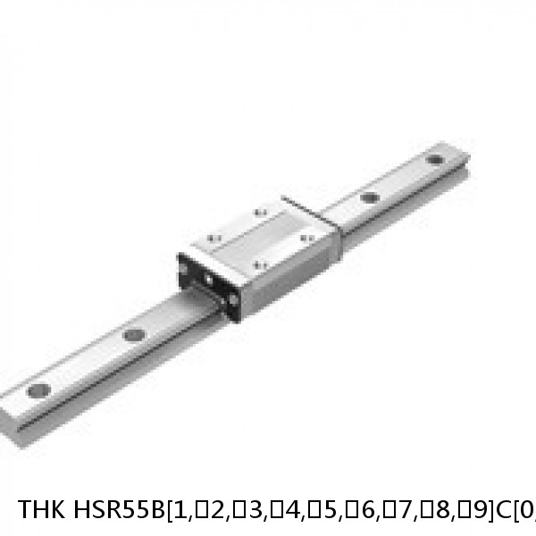 HSR55B[1,​2,​3,​4,​5,​6,​7,​8,​9]C[0,​1]+[180-3000/1]L THK Standard Linear Guide Accuracy and Preload Selectable HSR Series