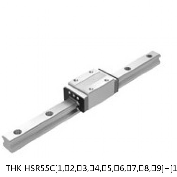 HSR55C[1,​2,​3,​4,​5,​6,​7,​8,​9]+[180-3000/1]L THK Standard Linear Guide Accuracy and Preload Selectable HSR Series