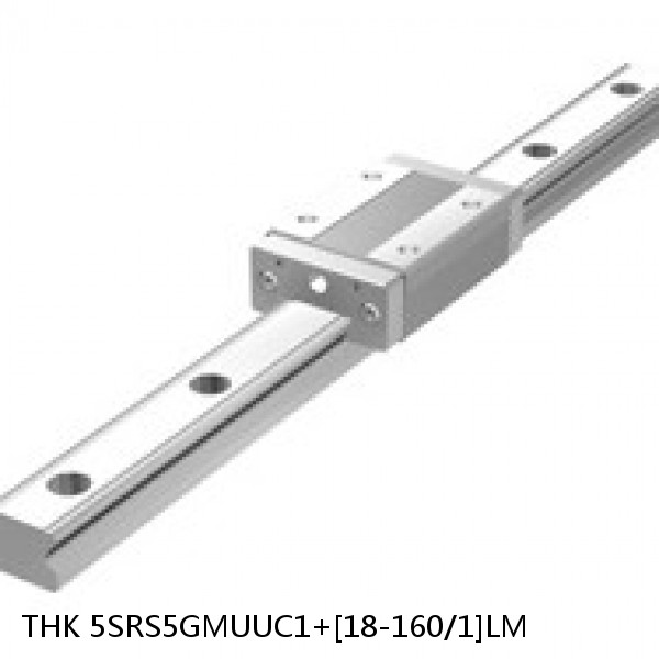 5SRS5GMUUC1+[18-160/1]LM THK Miniature Linear Guide Full Ball SRS-G Accuracy and Preload Selectable