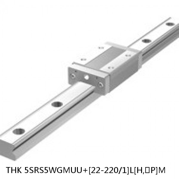 5SRS5WGMUU+[22-220/1]L[H,​P]M THK Miniature Linear Guide Full Ball SRS-G Accuracy and Preload Selectable