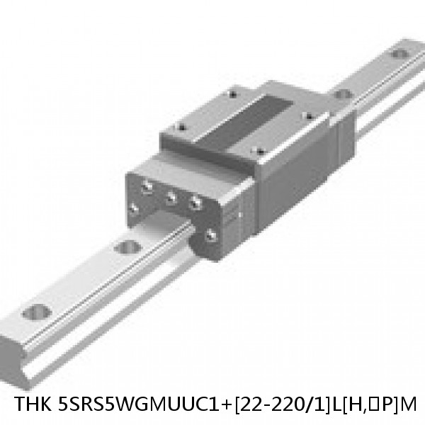 5SRS5WGMUUC1+[22-220/1]L[H,​P]M THK Miniature Linear Guide Full Ball SRS-G Accuracy and Preload Selectable