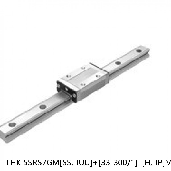 5SRS7GM[SS,​UU]+[33-300/1]L[H,​P]M THK Miniature Linear Guide Full Ball SRS-G Accuracy and Preload Selectable