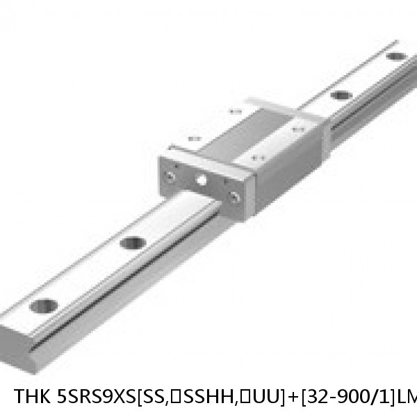 5SRS9XS[SS,​SSHH,​UU]+[32-900/1]LM THK Miniature Linear Guide Caged Ball SRS Series
