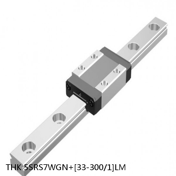 5SRS7WGN+[33-300/1]LM THK Miniature Linear Guide Full Ball SRS-G Accuracy and Preload Selectable