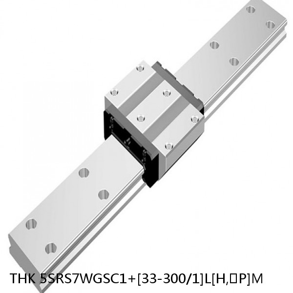 5SRS7WGSC1+[33-300/1]L[H,​P]M THK Miniature Linear Guide Full Ball SRS-G Accuracy and Preload Selectable