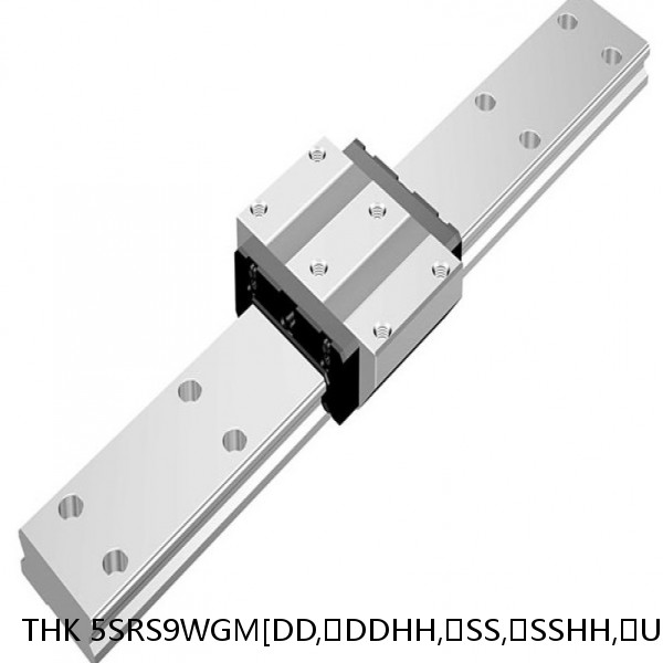 5SRS9WGM[DD,​DDHH,​SS,​SSHH,​UU]+[40-1000/1]L[H,​P]M THK Miniature Linear Guide Full Ball SRS-G Accuracy and Preload Selectable