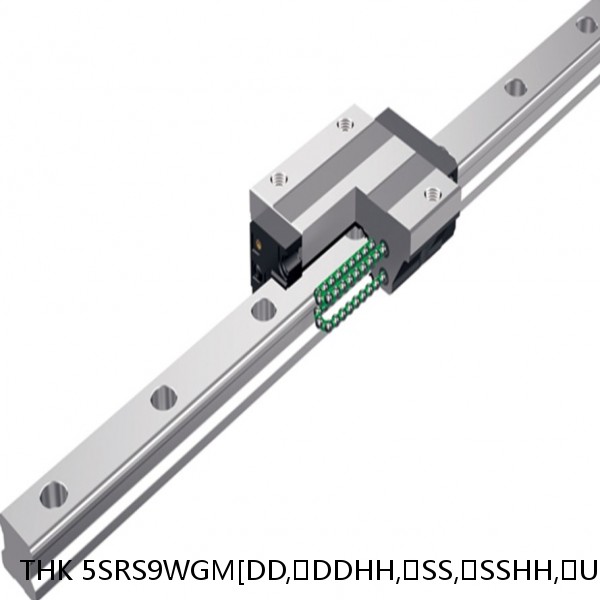 5SRS9WGM[DD,​DDHH,​SS,​SSHH,​UU]C1+[40-1000/1]L[H,​P]M THK Miniature Linear Guide Full Ball SRS-G Accuracy and Preload Selectable