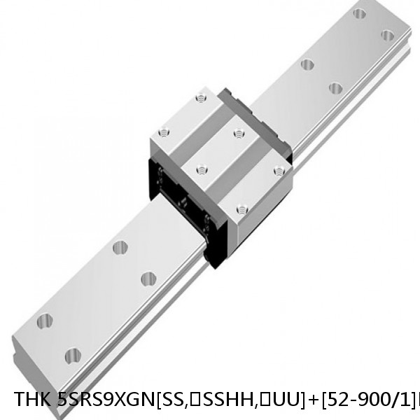 5SRS9XGN[SS,​SSHH,​UU]+[52-900/1]LM THK Miniature Linear Guide Full Ball SRS-G Accuracy and Preload Selectable