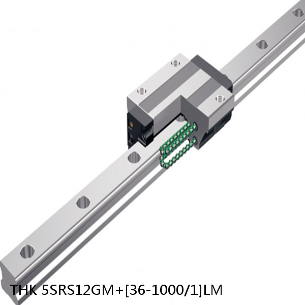 5SRS12GM+[36-1000/1]LM THK Miniature Linear Guide Full Ball SRS-G Accuracy and Preload Selectable