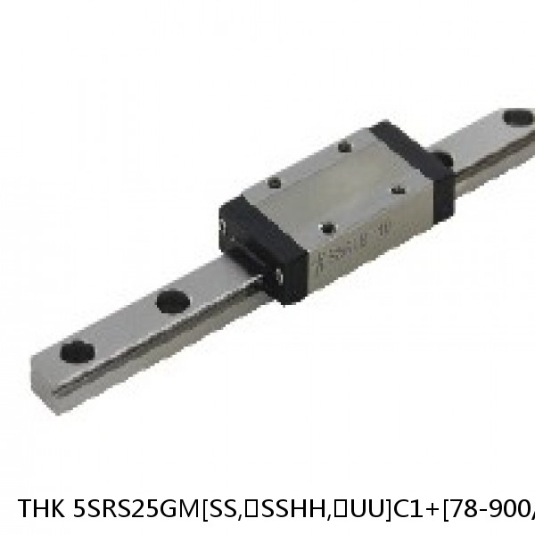 5SRS25GM[SS,​SSHH,​UU]C1+[78-900/1]LM THK Miniature Linear Guide Full Ball SRS-G Accuracy and Preload Selectable
