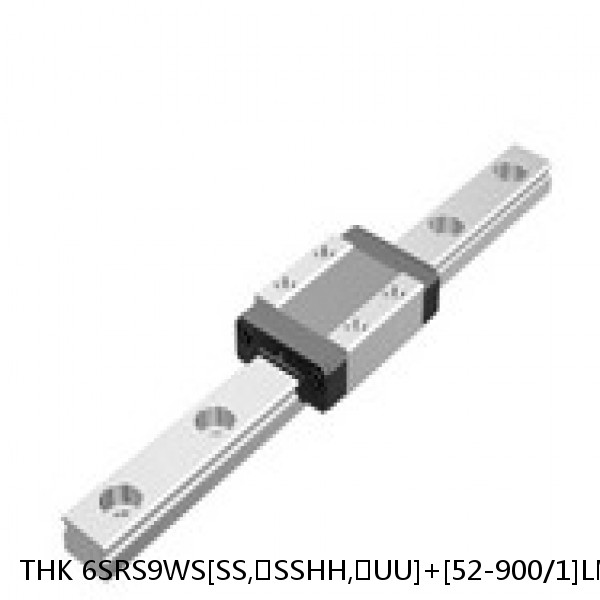 6SRS9WS[SS,​SSHH,​UU]+[52-900/1]LM THK Miniature Linear Guide Caged Ball SRS Series