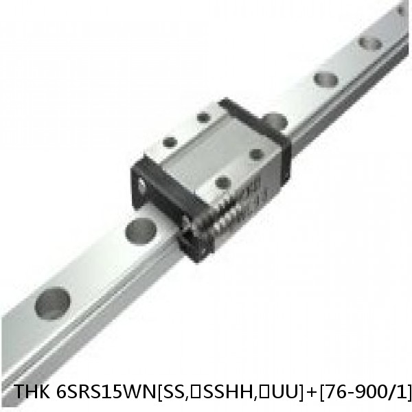 6SRS15WN[SS,​SSHH,​UU]+[76-900/1]LM THK Miniature Linear Guide Caged Ball SRS Series