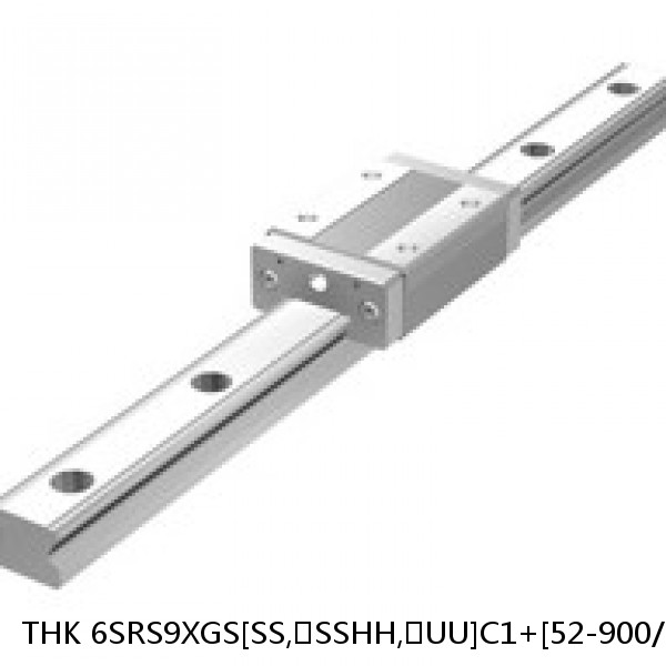 6SRS9XGS[SS,​SSHH,​UU]C1+[52-900/1]LM THK Miniature Linear Guide Full Ball SRS-G Accuracy and Preload Selectable